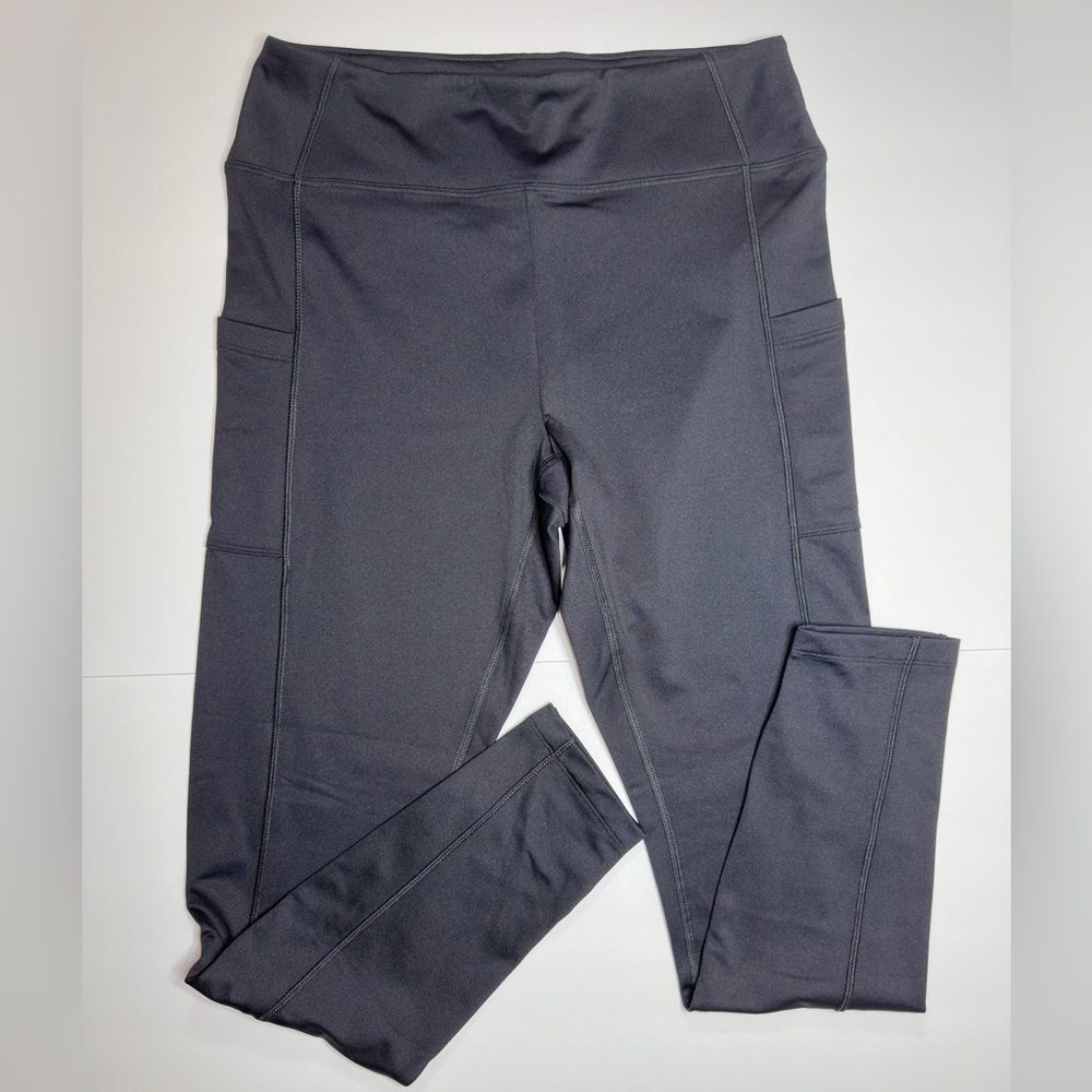 PINK Victoria's Secret Black lined WINTER Leggings